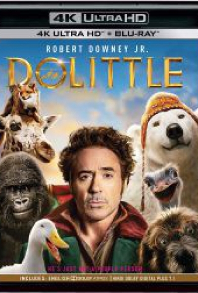 Dolittle (4K UHD + Blu-ray) *Magyar kiadás - Antikvár - Kiváló állapotú*