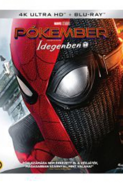 Pókember: Idegenben (4K UHD Blu-ray BD)  *Magyar kiadás - Antikvár - Kiváló állapotú*