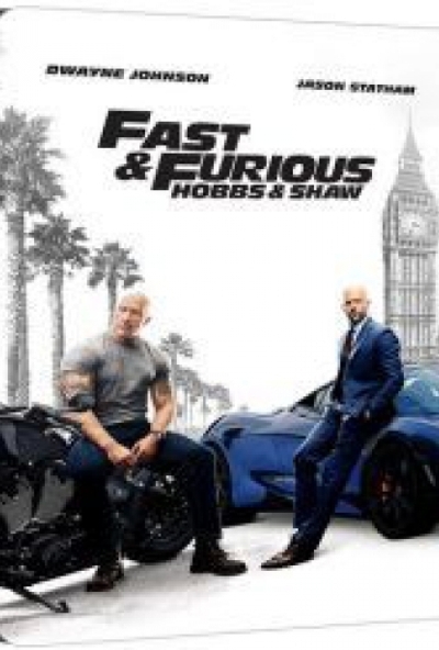 Halálos iramban: Hobbs és Shaw (4K UHD+Blu-ray) - limitált, fémdobozos változat (steelbook) *Magyar szinkronnal - Import*