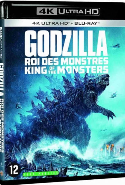 Godzilla 2: Szörnyek királya (4K UHD + Blu-ray) *Magyar kiadás - Antikvár - Kiváló állapotú*