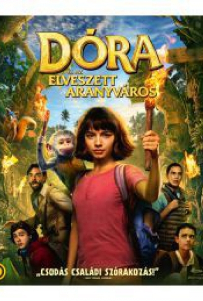Dóra és az elveszett aranyváros (Blu-ray) *Magyar kiadás - Antikvár - Kiváló állapotú*