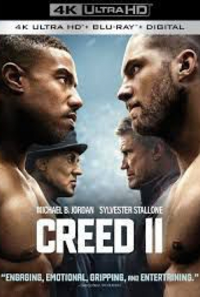 Creed II. (4K UHD Blu-ray + Blu-ray) *Magyar kiadás - Antikvár - Kiváló állapotú*