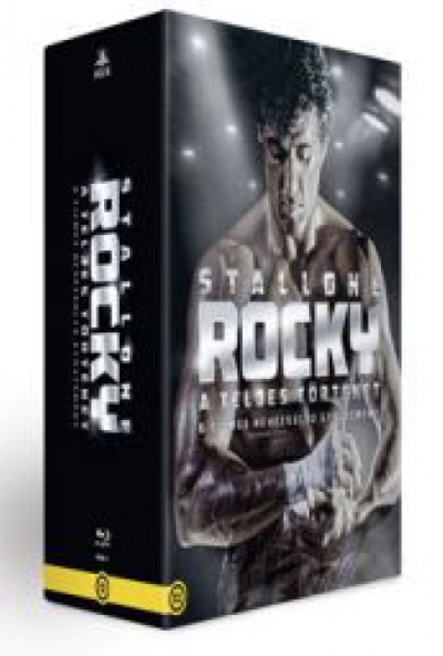 Rocky - A teljes történet (6 Blu-ray) *Díszdobozos* *Magyar kiadás - Antikvár - Kiváló állapotú*