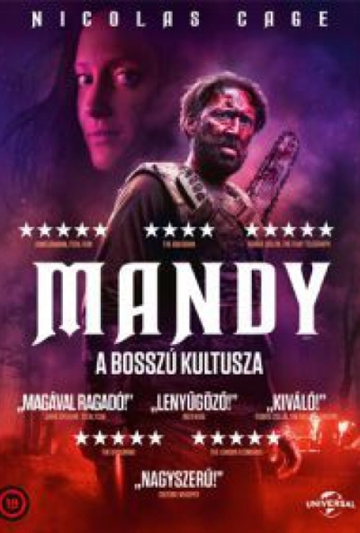 Mandy – A bosszú kultusza (DVD) *Nicolas Cage* *Antikvár - Kiváló állapotú*