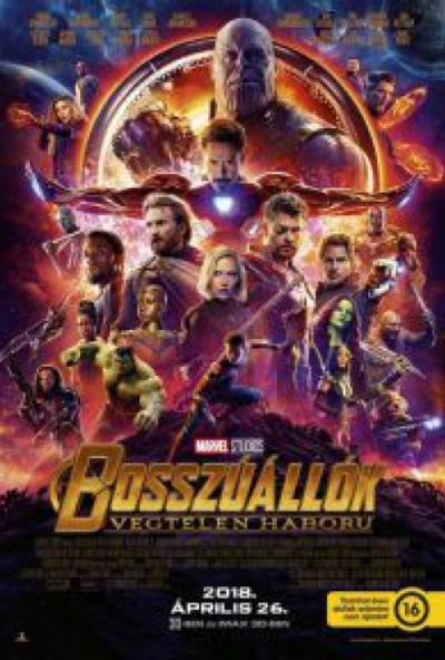 Bosszúállók - Végtelen háború (DVD) *Import-Magyar szinkronnal*