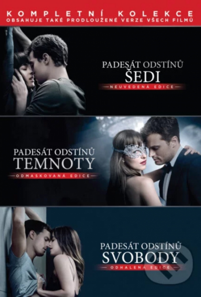 Az ötven árnyalat-trilógia (3 DVD) *Gyűjtődobozban* *Import - Magyar szinkronnal*