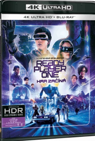 Ready Player One (4K UHD + Blu-ray) *Magyar szinkronnal - Import*