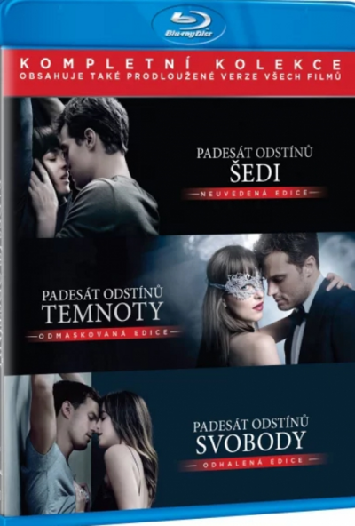 Az ötven árnyalat-trilógia  (3 Blu-ray) *Gyűjtődobozban*