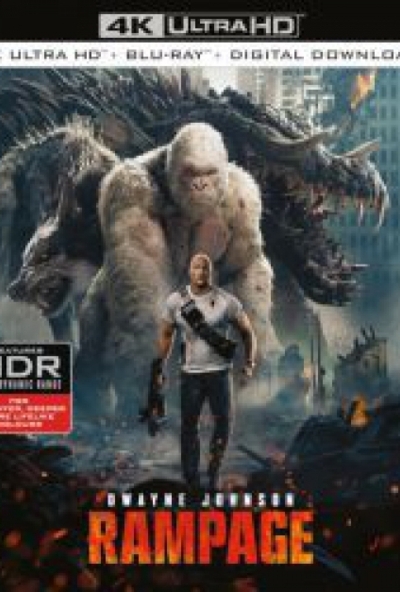 Rampage: Tombolás (4K UHD + Blu-ray)