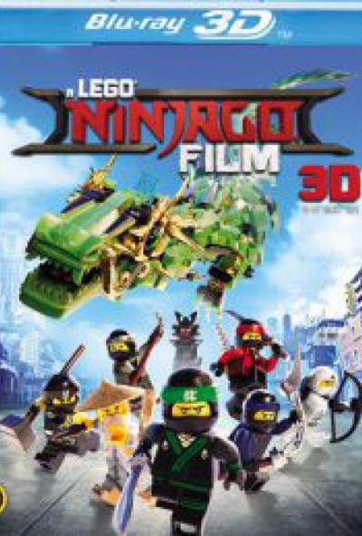 LEGO Ninjago - A film  (3D Blu-ray + BD) *Antikvár - Magyar kiadás - Kiváló állapotú*