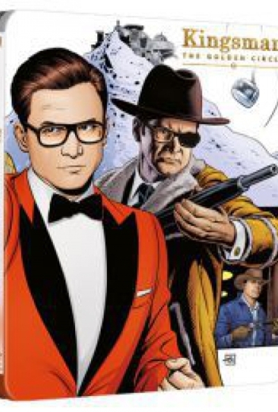 Kingsman: Az aranykör - limitált, fémdobozos változat (steelbook) (Blu-ray) *Magyar kiadás - Bontatlan - Antikvár*