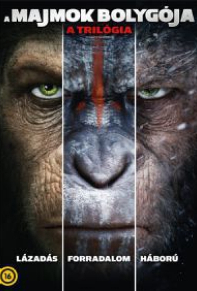A majmok bolygója - a trilógia (3 Blu-ray) - limitált, fémdobozos változat (steelbook) 