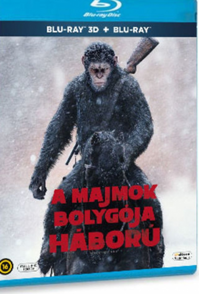 A majmok bolygója - Háború (3D Blu-ray + BD)