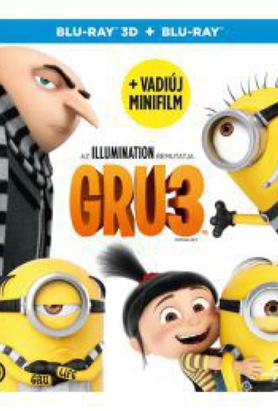 Gru 3. (3D Blu-ray+ BD)