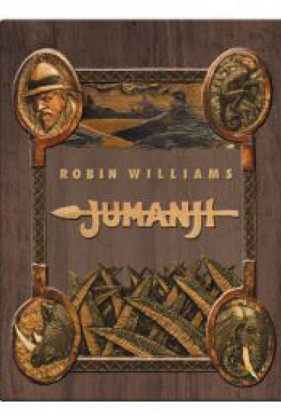 Jumanji (1995) (Blu-ray)  *Limitált, fémdobozos változat* (steelbook) *Magyar kiadás - Antikvár - Kiváló állapotú* 