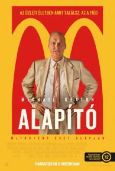 Az Alapító (DVD) *McDonald's film - Michael Keaton* *Antikvár - Kiváló állapotú*