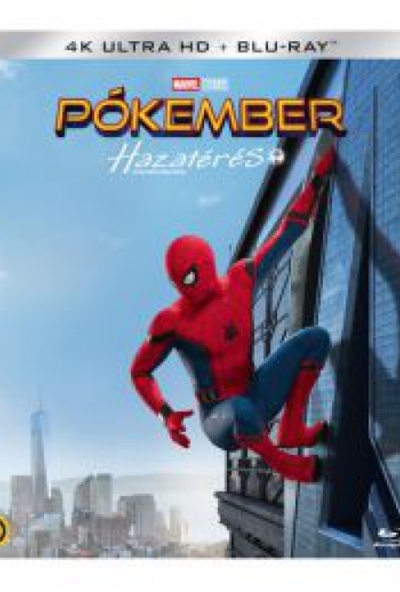 Pókember - Hazatérés (4K UHD Blu-ray + BD) *Magyar kiadás - Antikvár - Kiváló állapotú*