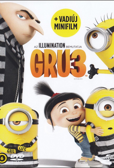 Gru 3. (DVD)