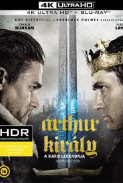 Arthur király: A kard legendája (4K Ultra HD (UHD) + BD) *Magyar kiadás - Antikvár - Kiváló állapotú*