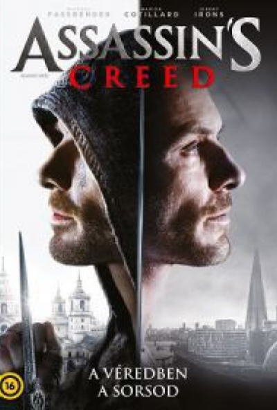 AssassinS Creed (DVD) *Michael Fassbender - Antikvár - Kiváló állapotú*