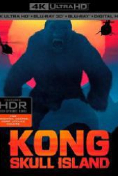 Kong: Koponya-sziget (4K UHD Blu-ray + Blu-ray) *Antikvár-Kiváló állapotú-Magyar kiadás*