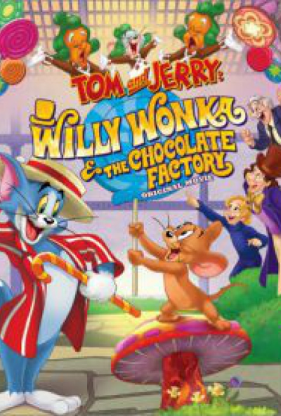 Tom és Jerry: Willy Wonka és a csokigyár (DVD) *Antikvár - Kiváló állapotú*