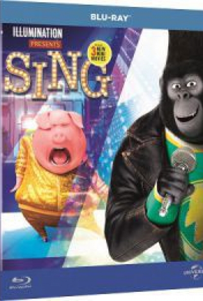 Énekelj! - limitált, fémdobozos változat (steelbook) (3D Blu-ray + BD)