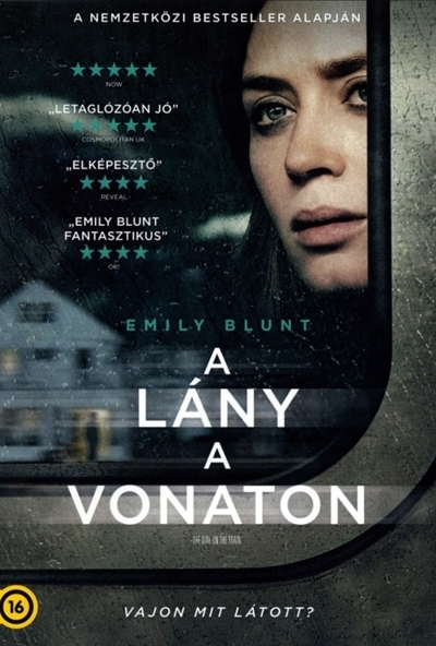 A lány a vonaton (DVD)  *A sikerkönyv alapján - Emily Blunt - Rebecca Ferguson - Antikvár - Kiváló állapotú*