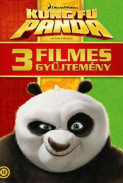 Kung Fu Panda - 3 filmes gyűjtemény (3 DVD)