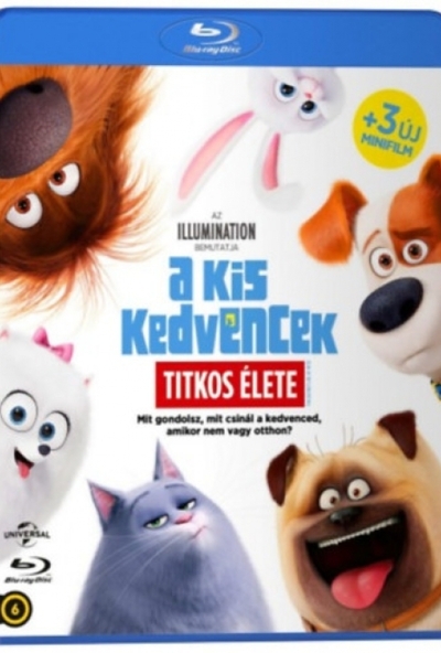 A kis kedvencek titkos élete (Blu-ray) *Magyar kiadás - Antikvár - Kiváló állapotú*