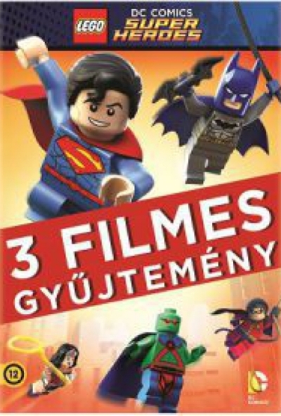 Lego DC Szuperhős gyűjtemény (3 DVD)