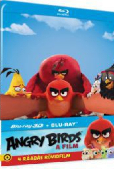 Angry Birds: A film - limitált, fémdobozos változat (steelbook) (BD3D+BD) (Blu-Ray)