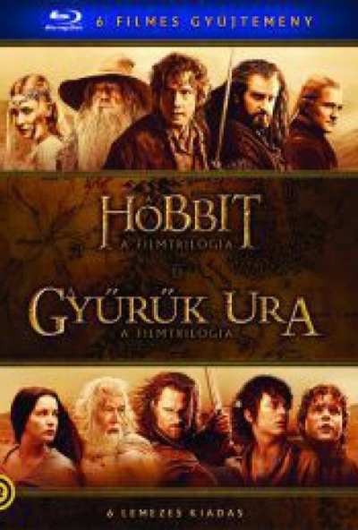 Középfölde gyűjtemény (6 Blu-ray) - Hobbit és Gyűrűk Ura trilógia