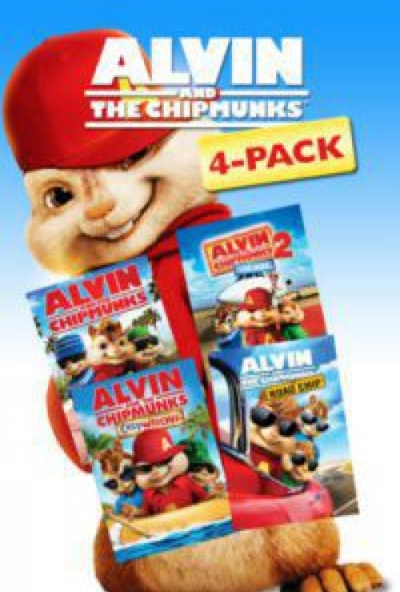 Alvin és a mókusok 1-4. gyűjtemény (4 DVD) 