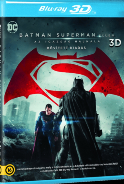 Batman Superman ellen - Az igazság hajnala (3D Blu-ray+BD) *Bővített* *24142* *Magyar kiadás -Bontatlan - Antikvár*