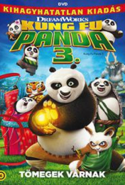 Kung Fu Panda 3. (DVD)  *Antikvár - Kiváló állapotú*