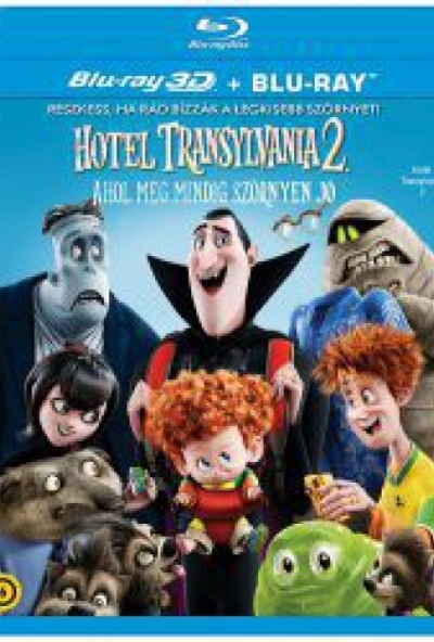 Hotel Transylvania 2. - Ahol még mindig szörnyen jó (3D Blu-ray+BD)