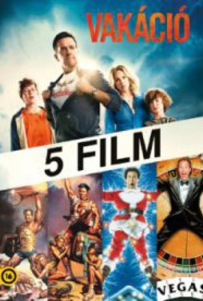 Vakáció gyűjtemény (5 DVD) *Antikvár - Kiváló állapotú*
