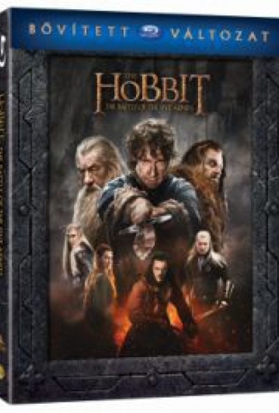 A hobbit: Az öt sereg csatája - bővített, extra változat (3 Blu-ray) *Magyar kiadás - Bontatlan - Antikvár*