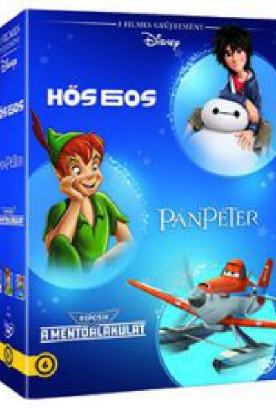 Fiús mesék díszdoboz (3 DVD) *Hős6os - Pán Péter - Repcsik*