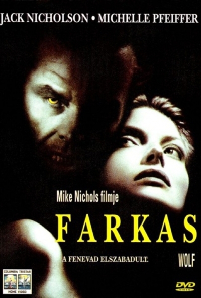 Farkas (DVD) *1994* (Szinkronizált  - Klasszikus - Jack Nicholson - Michelle Pfeiffer) *Antikvár - Kiváló állapotú*