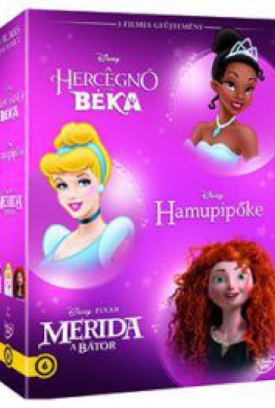 Disney hősnők díszdoboz 4. (3 DVD)