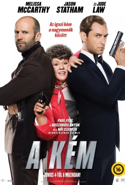 A kém (DVD) *Szinkronizált* *Jason Statham - Melissa McCarthy - Antikvár - Kiváló állapotú - Import*