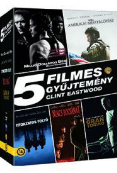 Clint Eastwood gyűjtemény (5 DVD) *Szinkronizált - Antikvár - Kiváló állapotú*