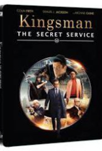 Kingsman: A titkos szolgálat - limitált, fémdobozos változat (steelbook) (Blu-ray) *Antikvár - Kiváló állapotú*