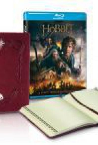 A hobbit: Az öt sereg csatája - duplalemezes, extra változat (2 Blu-ray) + Bilbó naplója  *Magyar kiadás - Antikvár - Kiváló állapotú*