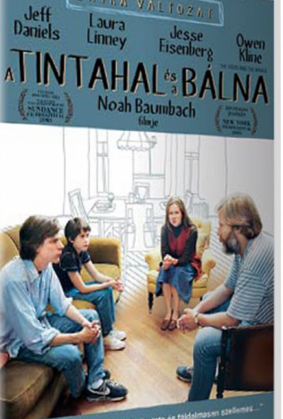 A tintahal és a bálna (DVD) *Antikvár - Kiváló állapotú*