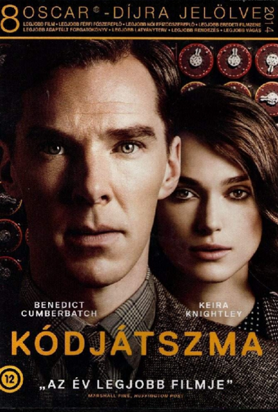Kódjátszma (DVD) *Benedict Cumberbatch - Keira Knightley - Antikvár - Kiváló állapotú*