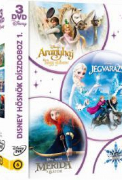 Disney hősnők díszdoboz 1. (Disney varázslatos karácsonya-sorozat) (3 DVD)