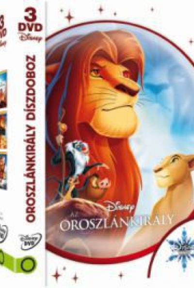 Az oroszlánkirály díszdoboz (3 DVD)